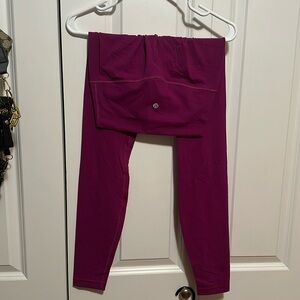 LULULEMON HIGH RISE ALIGN 28” -rare colour